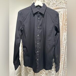 Belstaff Men's Dark Button Down Shirt